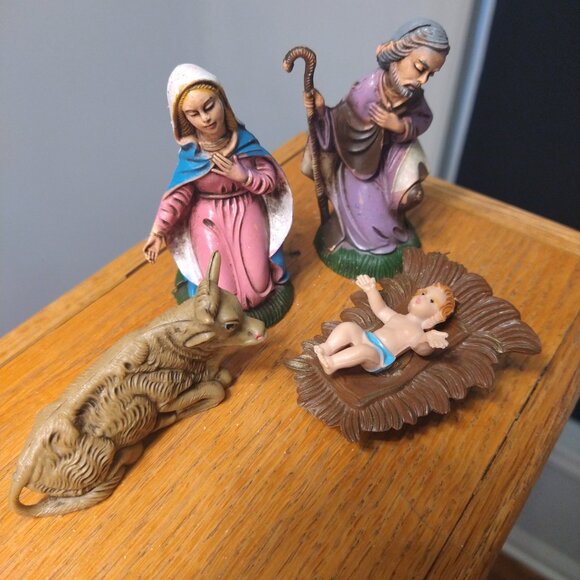 Nativity figures, vintage - Picture 9 of 10